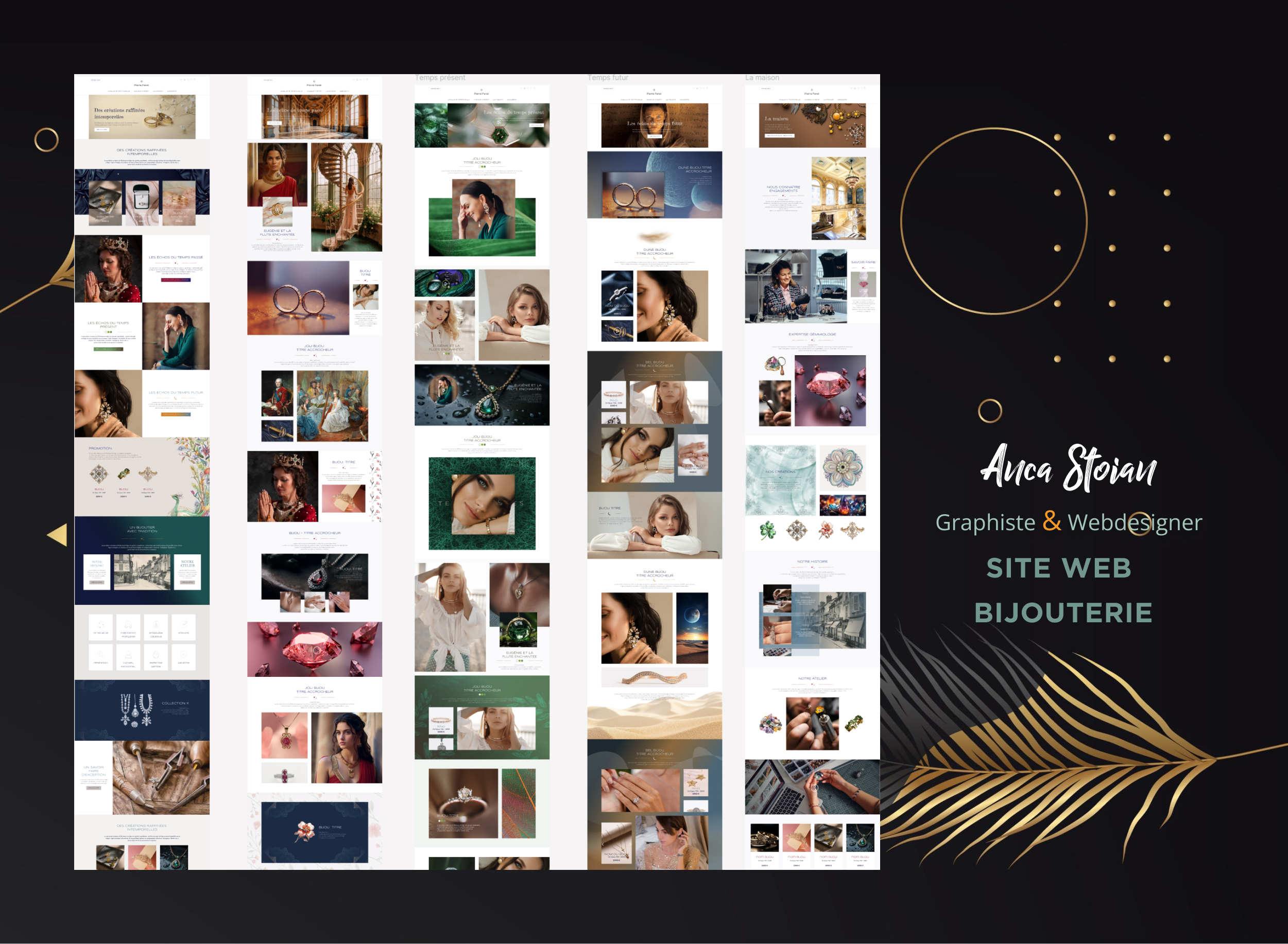 Conception site web bijouterie